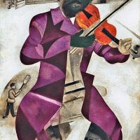 Marc Chagall El violinista verde