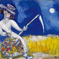 Marc Chagall De maaier - 1926