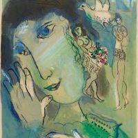 Marc Chagall El poeta
