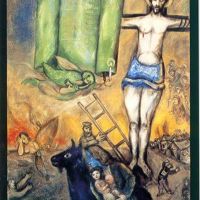 Marc Chagall La Crucifixión Amarilla