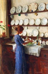 Margetson William Henry Die Dame des Hauses