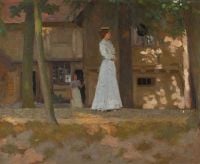 Margetson William Henry The Promenade 1895 canvas print