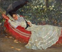 Margetson William Henry The Red Hammock 1901