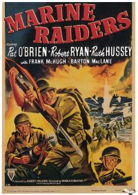 Marine Raiders 1944 영화 포스터 캔버스 프린트