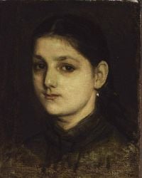 Maris Jacob Ein Porträt eines Mädchens