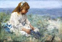 Maris Jacob Daydreaming In The Dunes 1883 canvas print