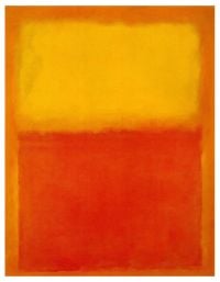 Mark Rothko Orange und Gelb 1956