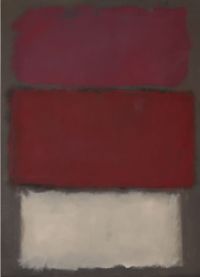 Mark Rothko S Untitled 1960   Violet Red And White canvas print