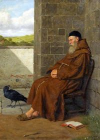 Marks Henry Stacy The Convent Raven 1870 Leinwanddruck