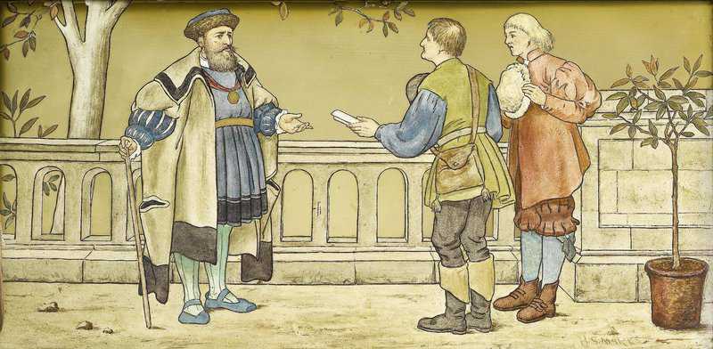 Marks Henry Stacy The Justice A Panel From The Seven Ages Of Man Ca. 1875 canvas print