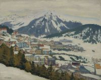 Marquet Albert Davos Sous La Neige 1936
