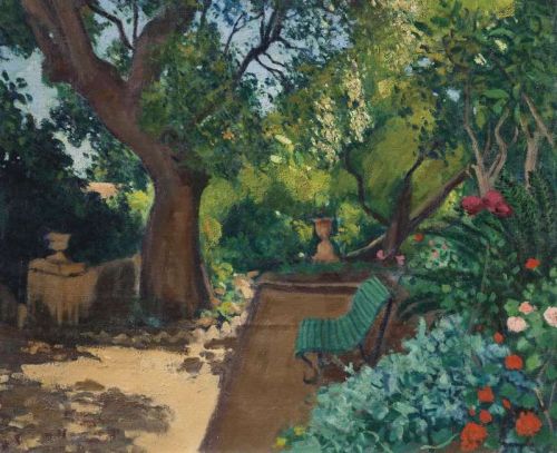 Marquet Albert Le Jardin Ca. 1945 canvas print