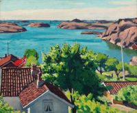 Marquet Albert Paysage Hesnes Norvege canvas print