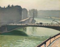 Marquet Albert Pont Saint Louis Paris 1928 29 canvas print