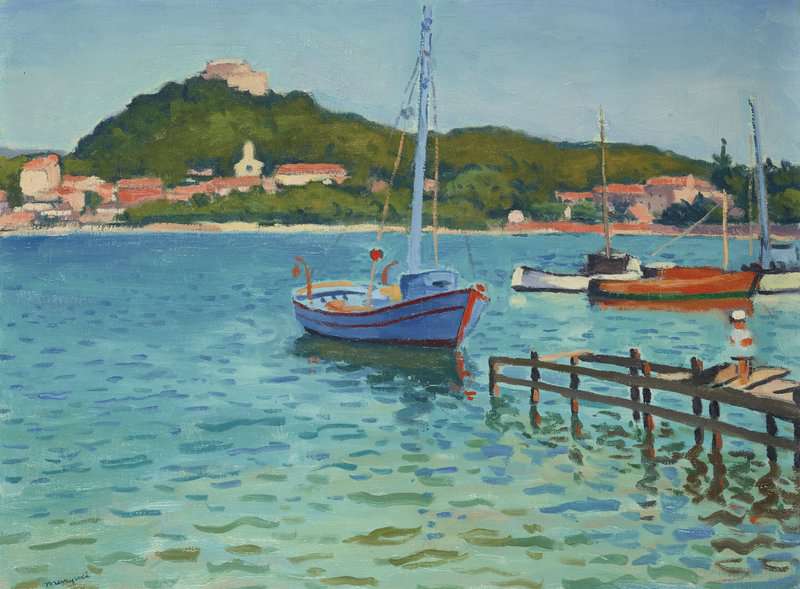 Marquet Albert Porquerolles Apres Midi D Ete 1939 canvas print