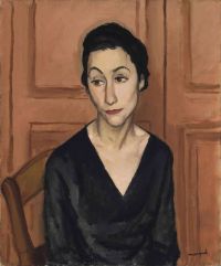 Marquet Albert Portrait von Madame Maria Lani 1928