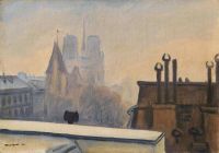 Marquet Albert Dächer von Paris 1932
