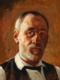 Marstrand Wilhelm Porträt eines Mannes Leinwanddruck