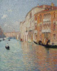 Martin Henri Le Palais Jaune Venise 1910 canvas print
