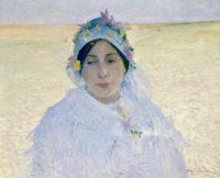 Martin Henri Porträt von Madame Martin Ca. 1895