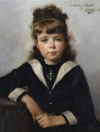 Mathey Paul Mädchen als Seemann 1889