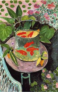 Matisse Goldfish canvas print