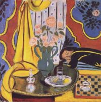 Matisse Harmony In Yellow - 1927-28 canvas print