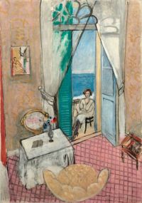 Matisse Interior At Nice canvas print