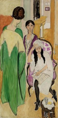 Matisse Die drei Schwestern in der afrikanischen Skulptur 1917