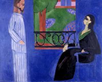 Matisse The Conversation canvas print