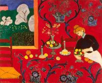 Matisse The Dessert - Harmonie In Red canvas print