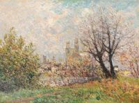 Maufra Maxime Mantes La Jolie canvas print