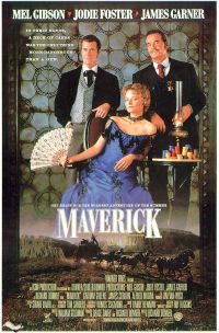 Stampa su tela del poster del film Maverick 1994