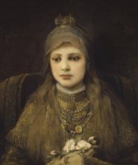 Max Gabriel Cornelius Von Die Heilige Elisabeth Als Kind 1881