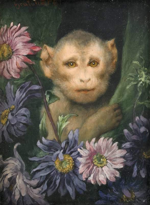 Max Gabriel Cornelius Von Gratuliere After 1900 canvas print