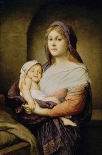 Max Gabriel Cornelius von Mutter und Kind