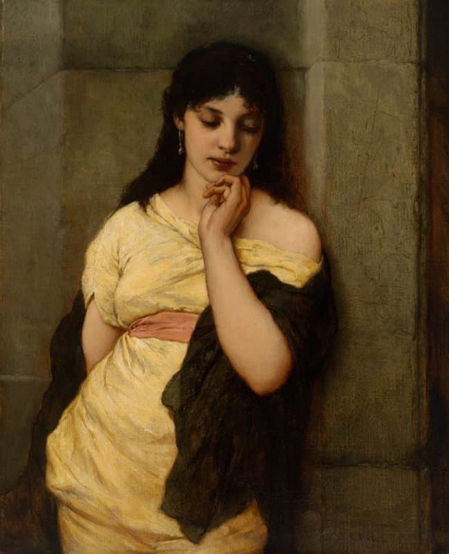 Max Gabriel Cornelius Von Outside The Arena canvas print