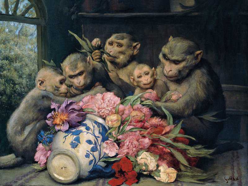 Max Gabriel Cornelius Von The Botanists canvas print