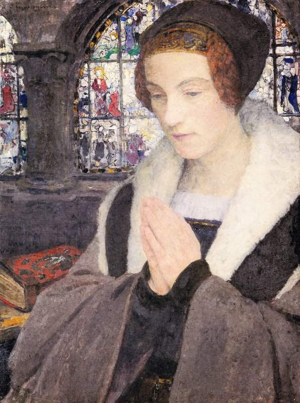 Maxence Edgar L Heure De La Paix Ca. 1913 canvas print
