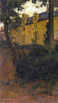 Maxence Edgar Paysage. La Tourière 1911