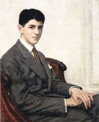 Maxence Edgar Portrait De Paul Marie Duval 1930 canvas print
