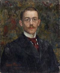 Maxence Edgar Porträt eines Mannes