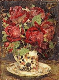 Maxence Edgar Roses in einer Tasse