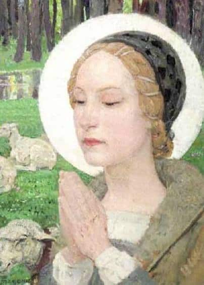 Maxence Edgar St Jeanne D Arc La Pucelle D Orleans canvas print