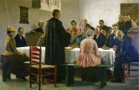 Melchers Gari Communion 1888 canvas print