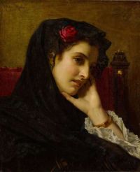 Merle Hugues eine spanische Schönheit 1875