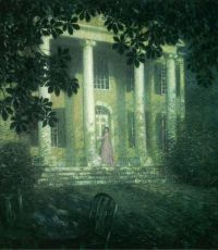 Metcalf Willard Leroy A Summer S Night Ca. 1906 canvas print