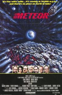 Stampa su tela del poster del film Meteor