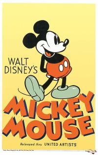 Mickey Mouse Ua Affiche de film générique de 1932
