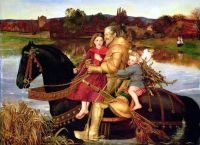 Millais John Everett A Dream Of The Past   Sir Isumbras At The Ford 1857
